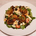 Mixed Green Salad With Boti Kebab