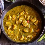 Shrimp Spinach